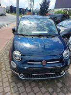 Fiat 500/2018/1200 benz./53.900km/11.000€, Parkeersensor, Blauw, Leder, Bedrijf