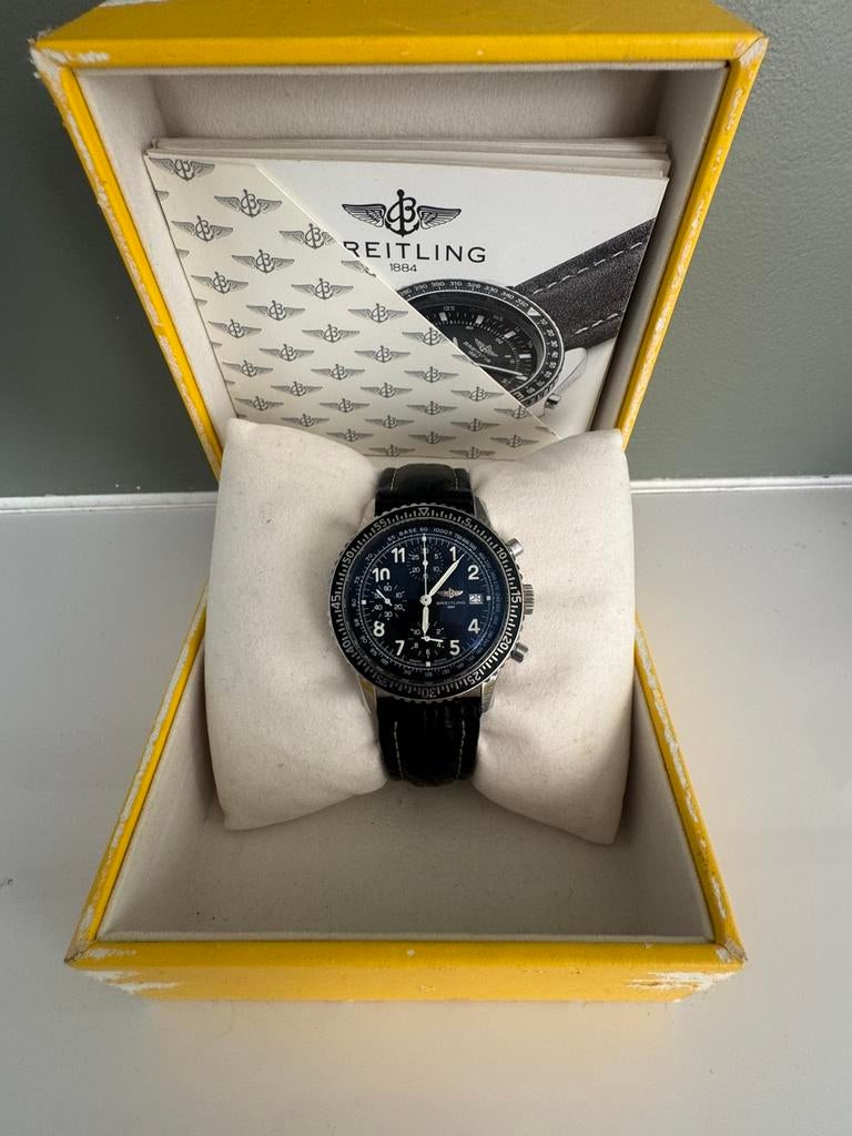 Breitling Navitimer, Bijoux, Sacs & Beauté, Montre-bracelet, Breitling, Cuir, Enlèvement