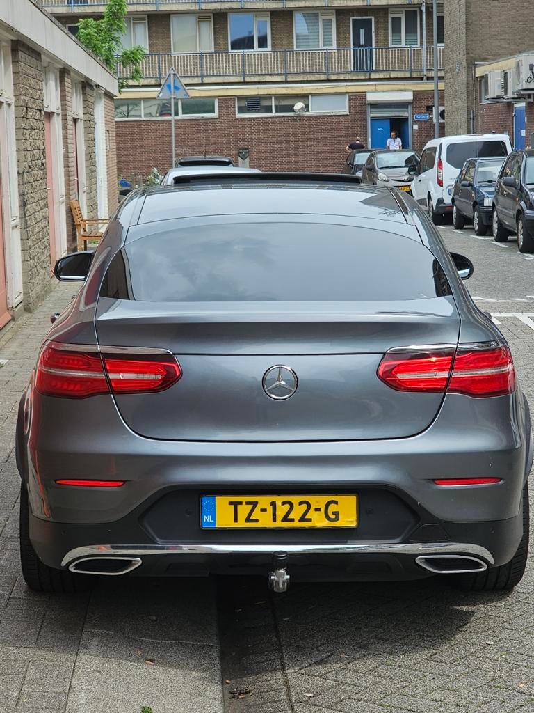 Mercedes-Benz Glc 250d 4Matic coupe, Automaat, Zwart, 4 cilinders, Leder en Stof