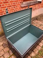 Ijzeren kist koffer met verstevigd deksel, Moins de 50 cm, 50 à 100 cm, Enlèvement, Utilisé