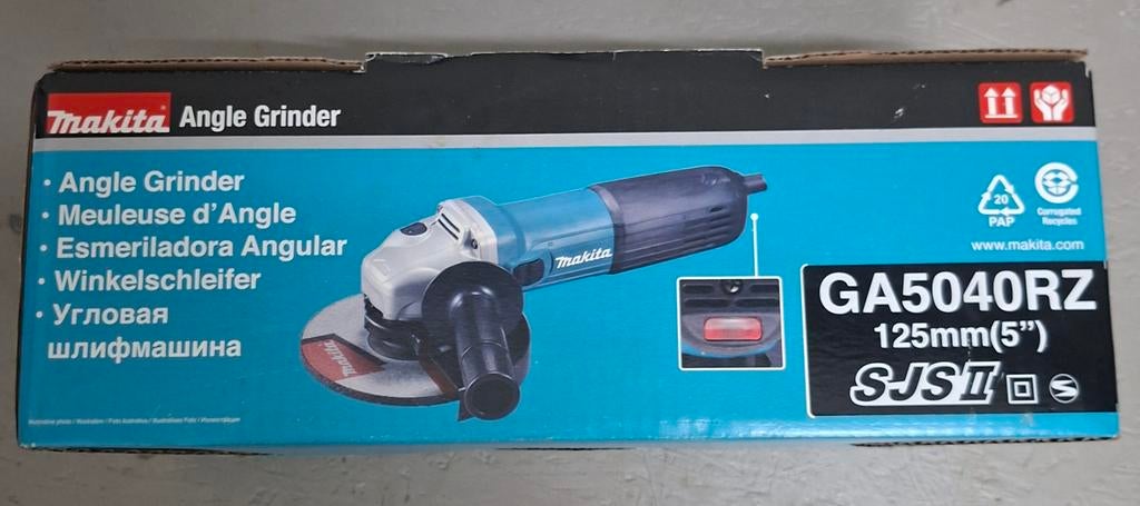 Makita haakse slijpmachine, Ophalen of Verzenden, Nieuw, 1000 watt of meer, Haakse handslijpmachine