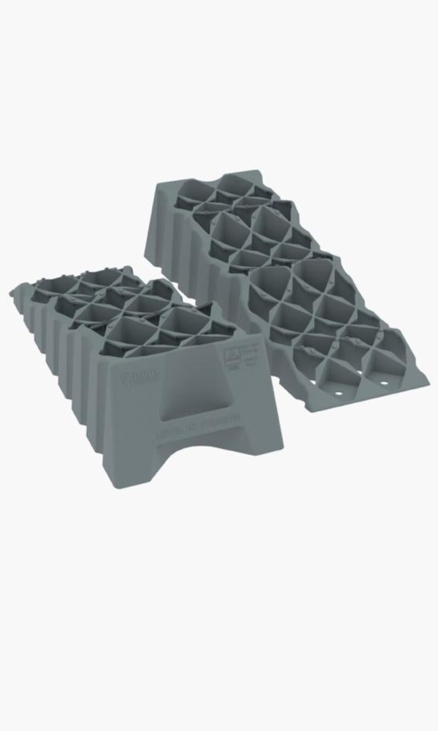 Fiamma oprijblokken, Caravanes & Camping, Camping-car Accessoires, Enlèvement, Comme neuf