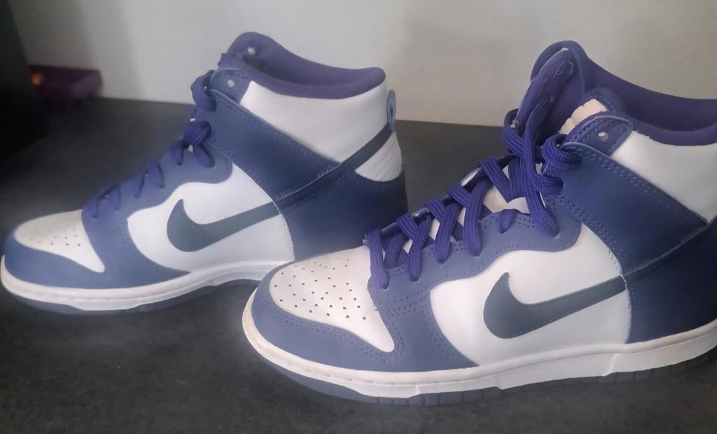 Nike Dunk High SP "Varsity Purple", Vêtements | Hommes, Chaussures, Enlèvement ou Envoi, Blanc, Baskets