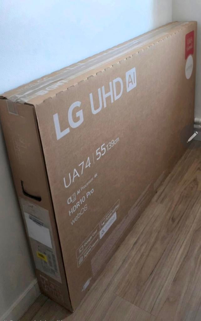 TV LG 4K UHD | 2025/ 55" 139 cm neuf, TV, Hi-fi & Vidéo, Enlèvement, 4k (UHD), LG