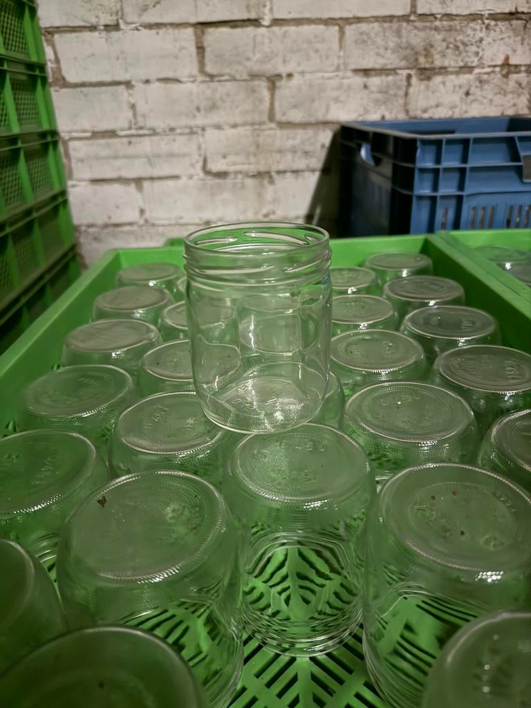 Bokalen - 30 st in passende krat, Ophalen, Zo goed als nieuw