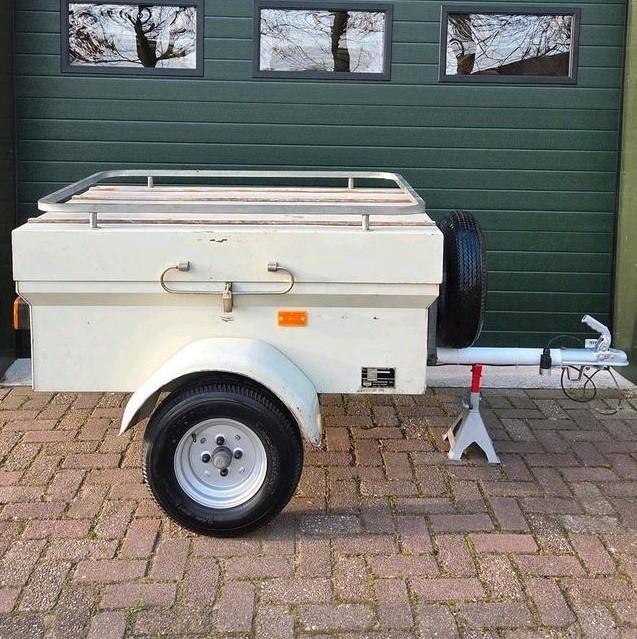 SARIS Bagagewagen | Aanhanger met Deksel | Remorque, Autos : Divers, Remorques, Utilisé, Enlèvement