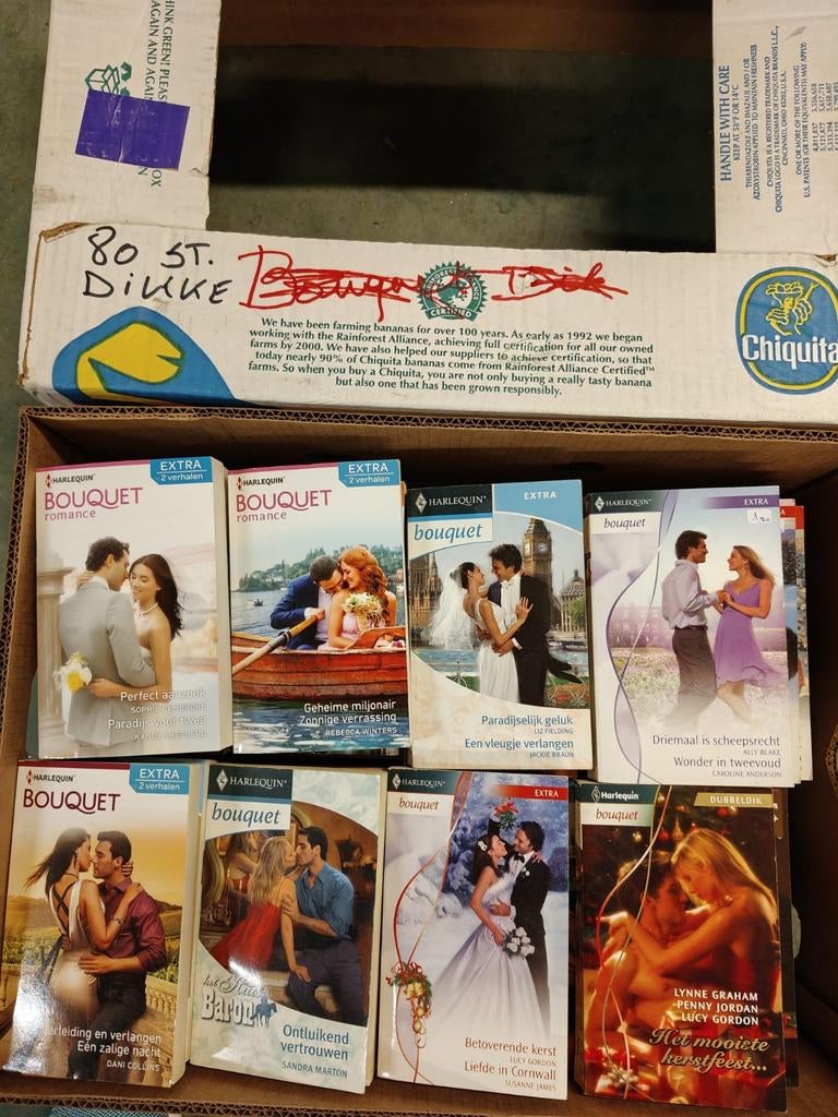 Harlequin Romans (Bouquet, Dokters, Intiem, ...), Boeken, Ophalen, Gelezen, België