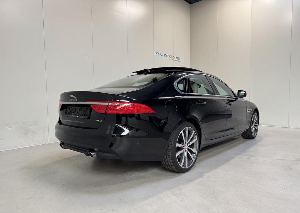 Jaguar XF 2.0 Benzine Autom. - GPS - Topstaat! 1Ste Eig!, Auto's, Jaguar, 4 cilinders, 0 kg, Zwart, XF