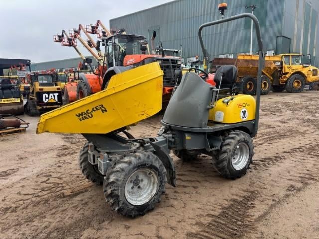 dumper Wacker Neuson 1501 (1.289 draai-uren), Ophalen, Dumper