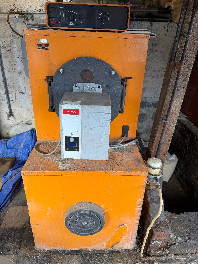 chaudière mazout, Chaudière CC ou Chaudière combinée, 500 à 800 watts, Enlèvement, Utilisé