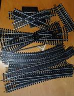 Lot de 30 rails pour train électrique, Enlèvement, Rails, Jouef