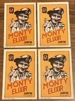 ELIXIR MONTY/oude etiketten, Verzamelen, Ophalen of Verzenden, Zo goed als nieuw, Verpakking