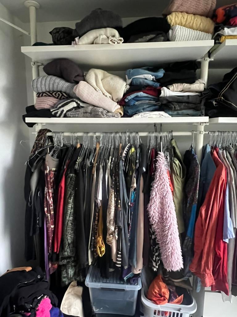 Open opbergsysteem ikea elvarli, Maison & Meubles, Armoires | Penderies & Garde-robes, Comme neuf, Enlèvement