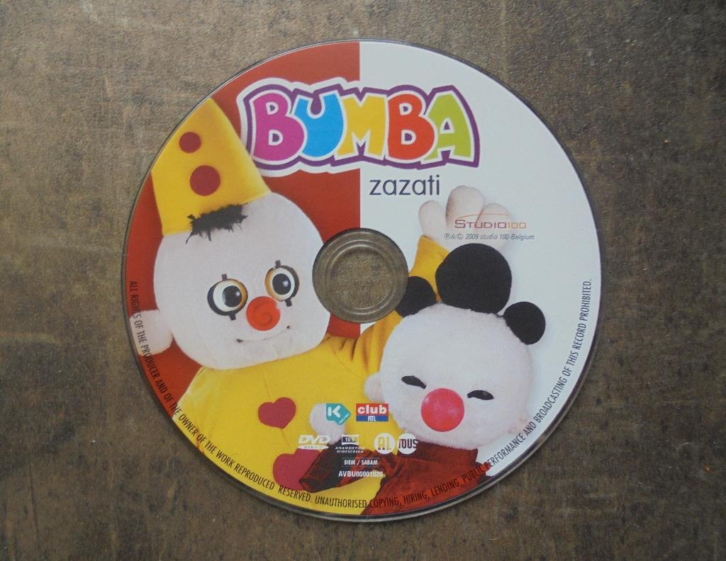 DVD Bumba Zazati (zie foto's), Europees, Gebruikt, Alle leeftijden, Ophalen of Verzenden