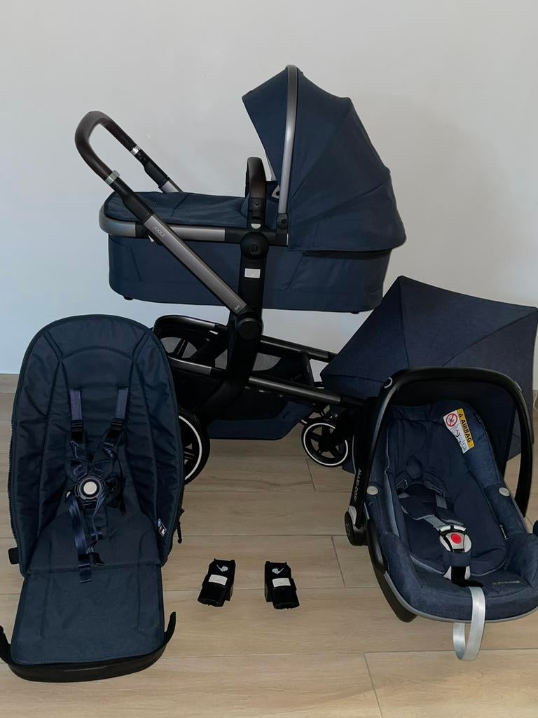 Joolz Day + Navy Blue / Special edition Kinderwagen 3-in-1, Babygeluk, Ophalen of Verzenden, Zo goed als nieuw, W
