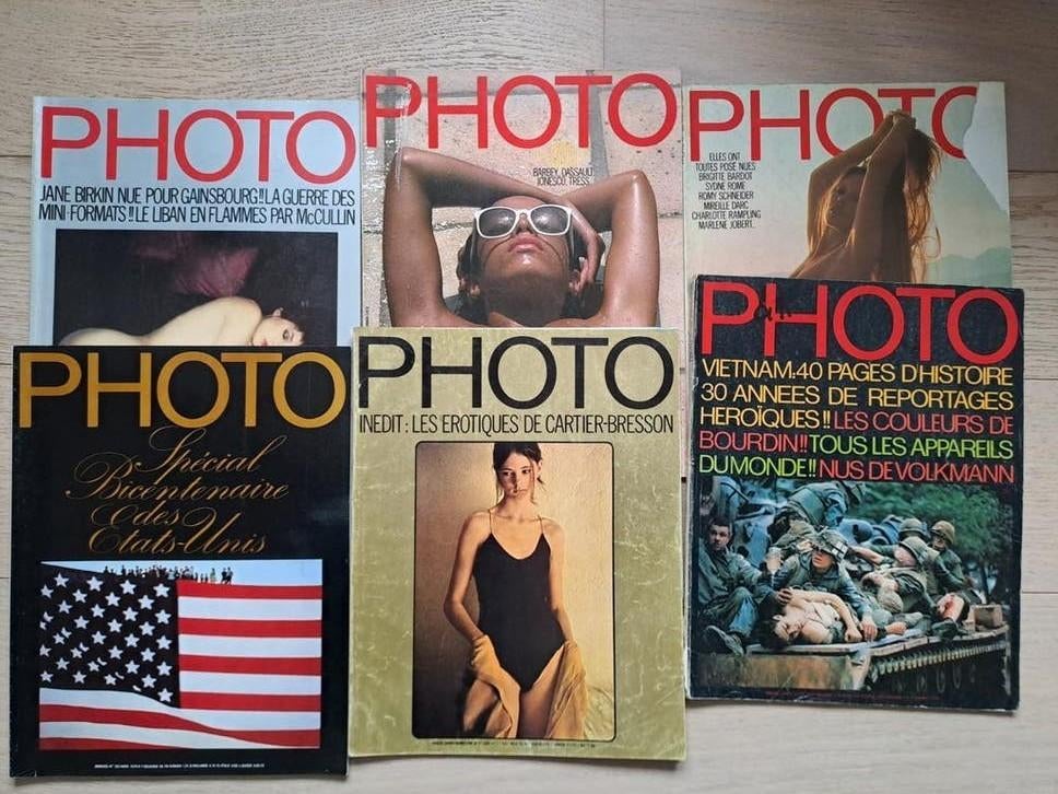 Lot de magazines PHOTO, Livres, Enlèvement ou Envoi