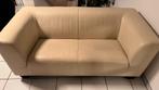 Canapé en cuir 2 places – excellent état, Maison & Meubles, Enlèvement ou Envoi, Utilisé, Cuir