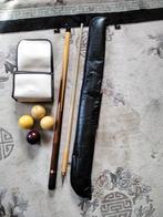 Queue de billard + 4 boules, Enlèvement