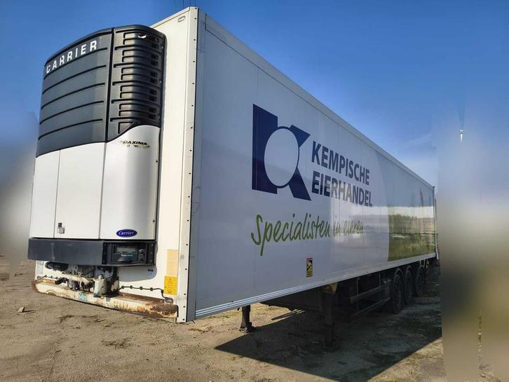 2009 Schmitz complete koeloplegger - Carrier Maxima 1300 & L, Auto's, Vrachtwagens, Bedrijf, Aanhangers en Opleggers, Overige brandstoffen