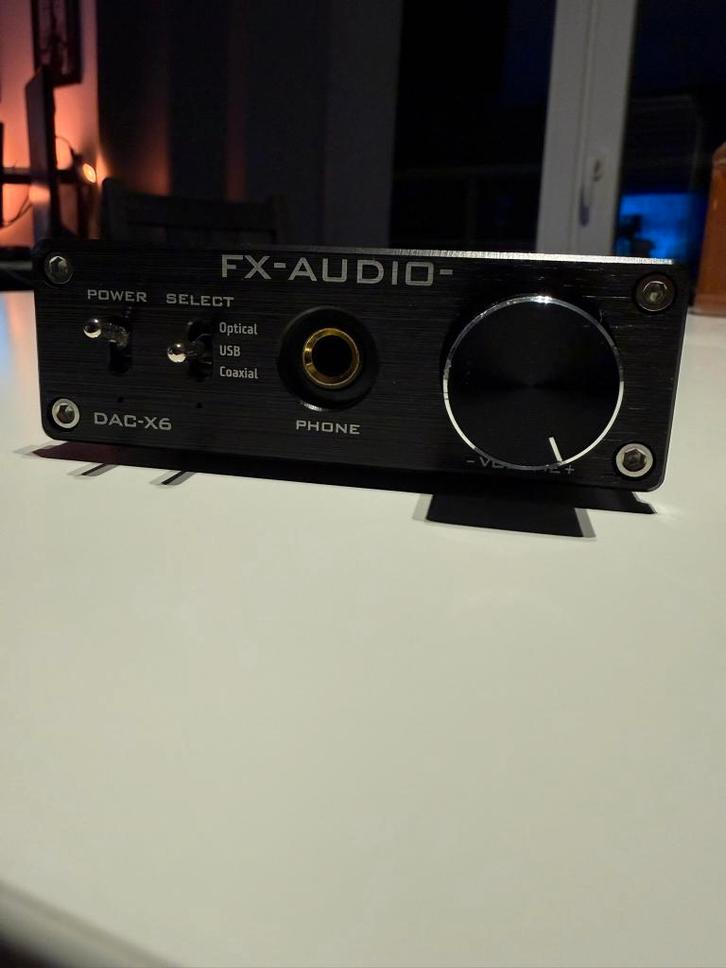 FX AUDIO DAC-X6 versterker, Audio, Tv en Foto, Overige Audio, Tv en Foto, Zo goed als nieuw, Ophalen of Verzenden