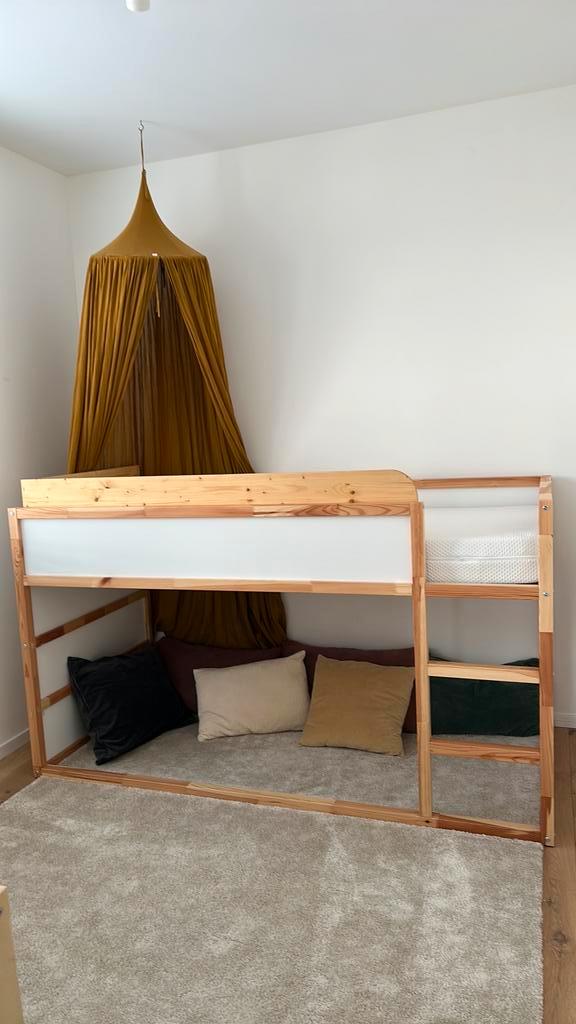 Ikea Kura hoogslaper, Kinderen en Baby's, Kinderkamer | Stapelbedden en Hoogslapers, Zo goed als nieuw, Hoogslaper, Ophalen