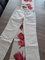 H&M witte chino - 50, Maat 48/50 (M), Wit, Ophalen of Verzenden, Zo goed als nieuw