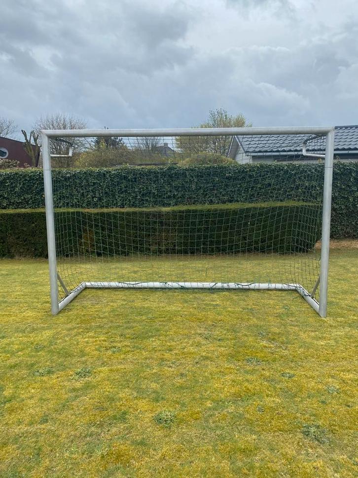 Voetbal doel / goal aluminium 3 x 2 m, Sports & Fitness, Football, Utilisé, Enlèvement