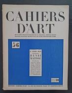 Cahiers d'Art 5-6 1931 Henri Matisse (E.O.), Peinture et dessin, Enlèvement ou Envoi, Diverse auteurs, Utilisé