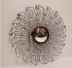 Sunburst spiegel - Ster mirror met strass stenen/kristallen, Antiek en Kunst, Ophalen, Rond, 50 tot 100 cm, Minder dan 100 cm