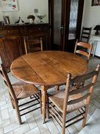 Table ancienne avec 5 allonges et 2 rabats, Enlèvement