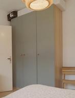 IKEA PAX kast gelazuurd eik/grijsgroene deuren 236x150x58 cm, Huis en Inrichting, Ophalen, Overige materialen, 200 cm of meer