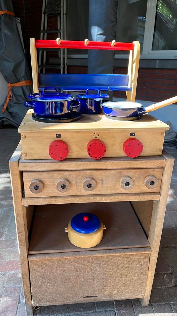 Kitchenette et superbes accessoires en plastique et en métal, Enlèvement, Utilisé