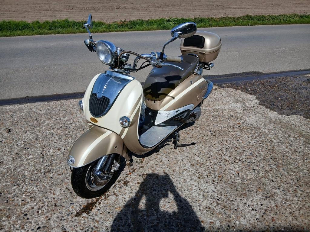 125 cc motor voor opmaak, Enlèvement