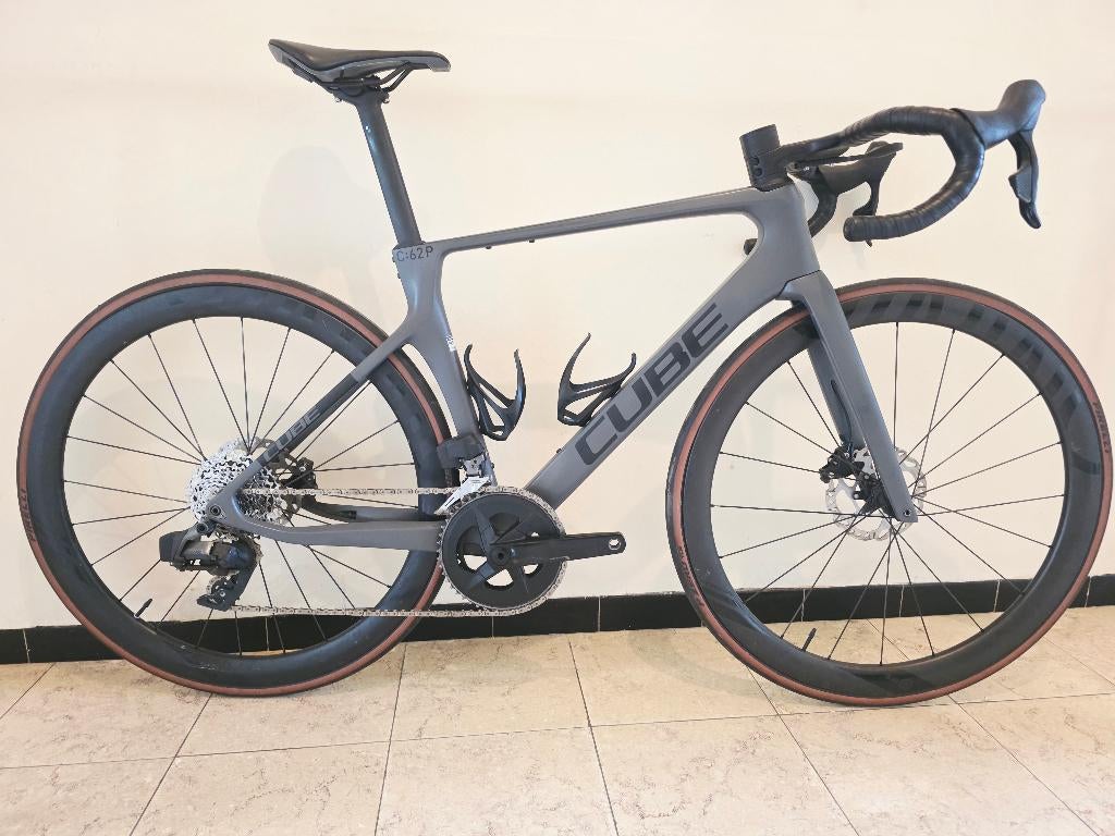 Cube Agree C62 Sram Rival Etap carbon powermeter, Fietsen en Brommers, Fietsen | Heren | Sportfietsen en Toerfietsen, Gebruikt