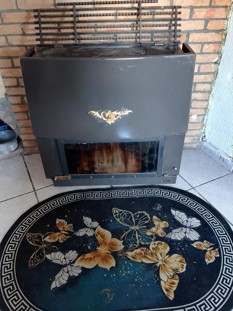 Poêle à bois, Maison & Meubles, Poêles, Enlèvement, Utilisé, Bois, Autoportant