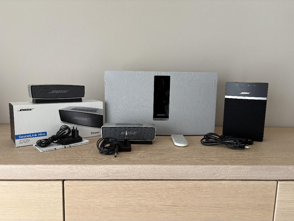 Bose Soundtouch 10 & 20 - Bose Soundlink mini (2x), Ophalen, Overige typen, Zo goed als nieuw, Bose