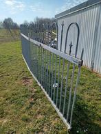 Poort met hekje , in warm galvaniseerd metaal., Tuin en Terras, Tuinhekken en Hekwerk, Ophalen