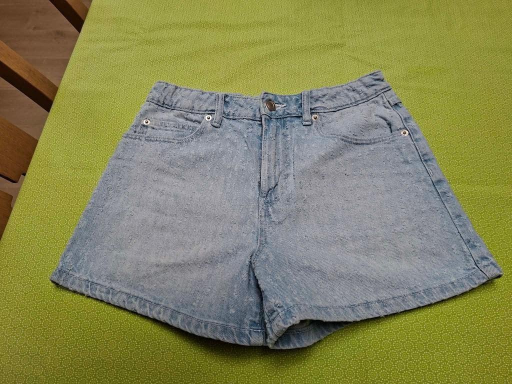 Zara: Jeans short (M164), Kinderen en Baby's, Kinderkleding | Maat 164, Broek, Meisje, Ophalen of Verzenden, Zo goed als nieuw