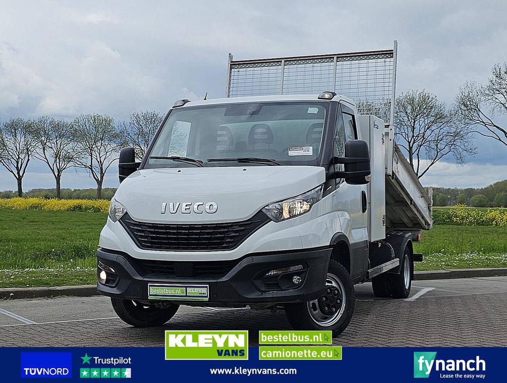 Iveco DAILY 35C16 3.0L Kipper kist AC!, Iveco, Wit, Bedrijf, Te koop