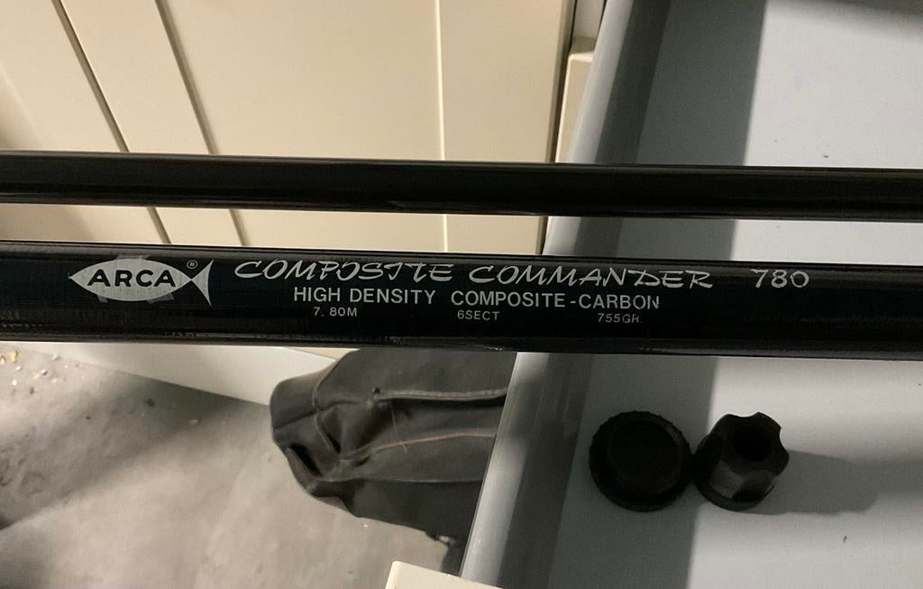 Arca Composite Commander 780 vaste hengel, Watersport en Boten, Hengelsport | Witvissen, Ophalen, Gebruikt, Vaste hengel