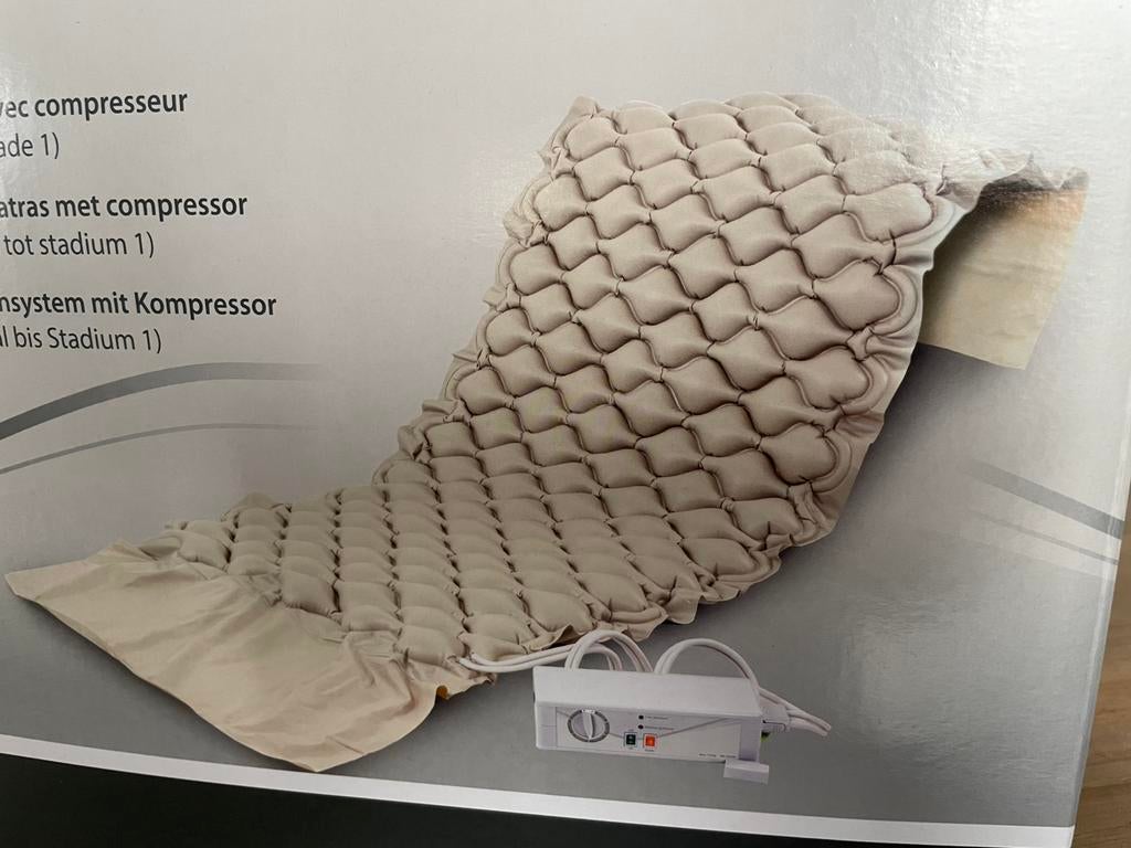 Surmatelas anti escarres avec compresseur utilise 1h, Divers, Enlèvement, Comme neuf