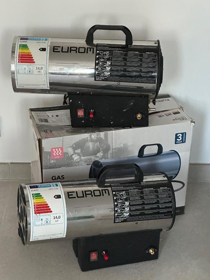 Canon à chaleur au gaz, Doe-het-zelf en Bouw, Gereedschap | Overige machines, Zo goed als nieuw, Ophalen