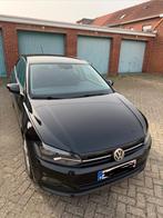 Volkswagen Polo 2018 benzine 50dkm, Auto's, Volkswagen, USB, Zwart, 5 deurs, Particulier