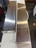 2 étagères inox 1m30 longueur, Enlèvement, Comme neuf
