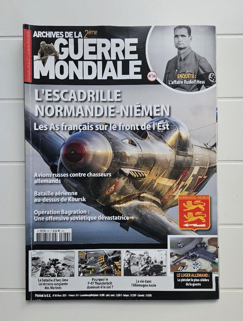 L'Escadrille Normandie-Niemen, Enlèvement ou Envoi, Deuxième Guerre mondiale, Utilisé, COLLECTIF