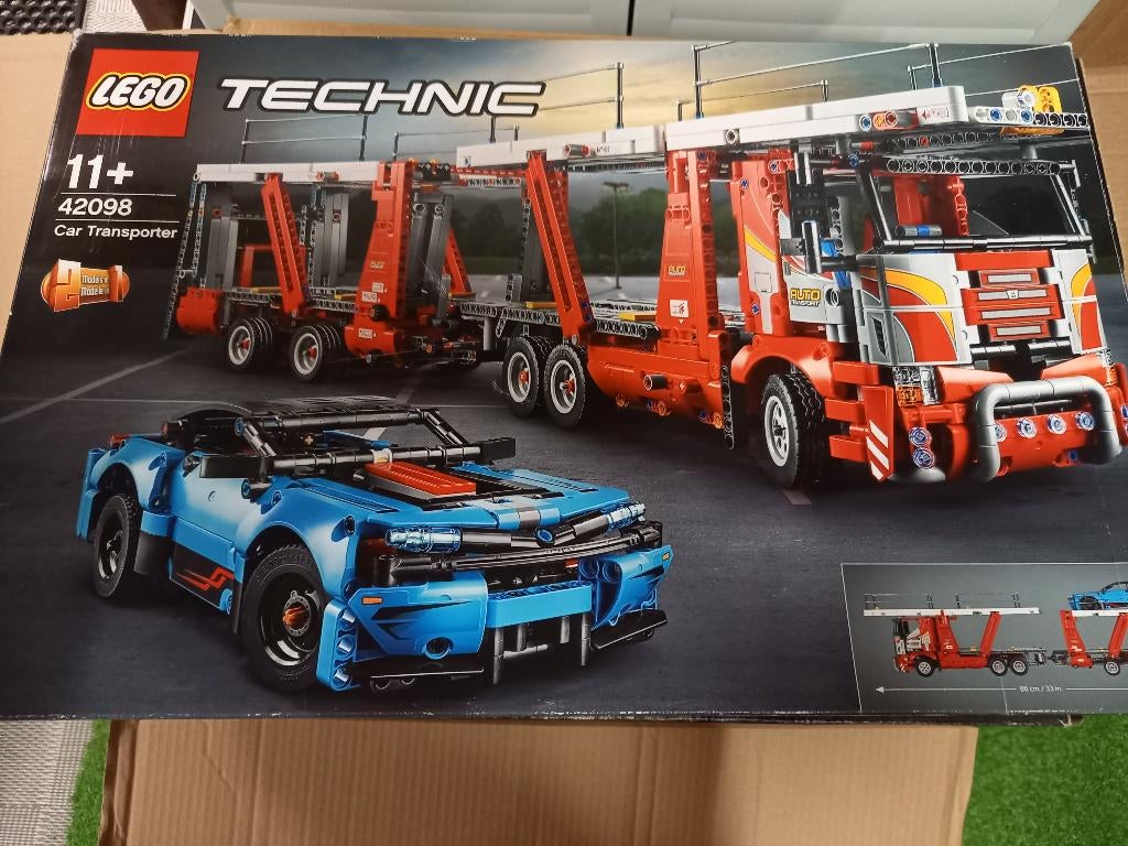 lego autotransporter, Ophalen, Compleet, Lego