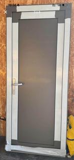 Deur pvc, Doe-het-zelf en Bouw, Deuren en Vliegenramen, Ophalen, Kunststof, 80 tot 100 cm, 215 cm of meer