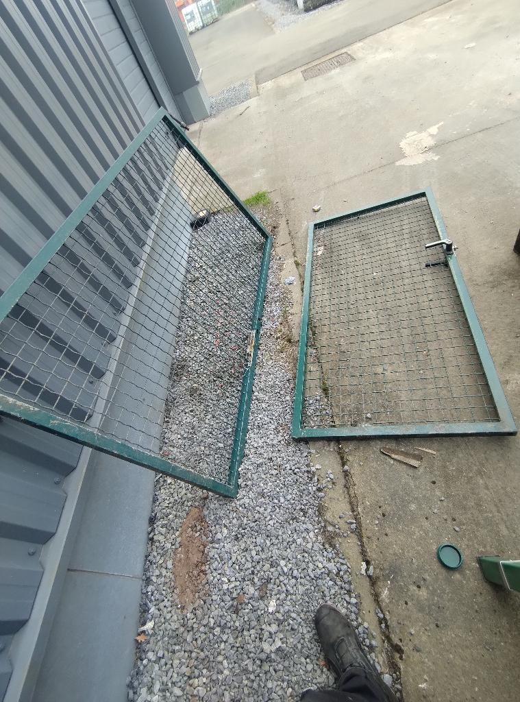 Deur met hek, Enlèvement, Utilisé, Fer