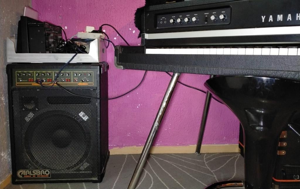 Ampli carlsbro cobra 90 keyboard TBE (1983), Musique & Instruments, Enlèvement, Utilisé, 500 à 1000 watts, Ampli clavier