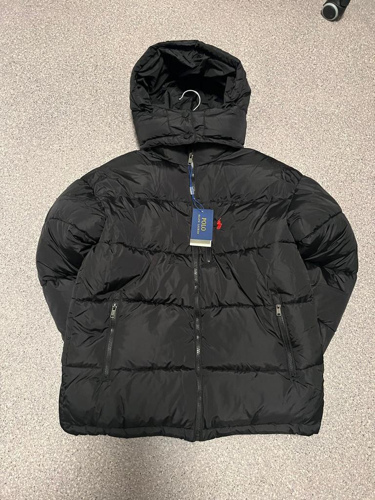Polo ralph lauren puffer jas, Kleding | Heren, Jassen | Zomer, Ophalen of Verzenden, Zo goed als nieuw, Maat 52/54 (L)